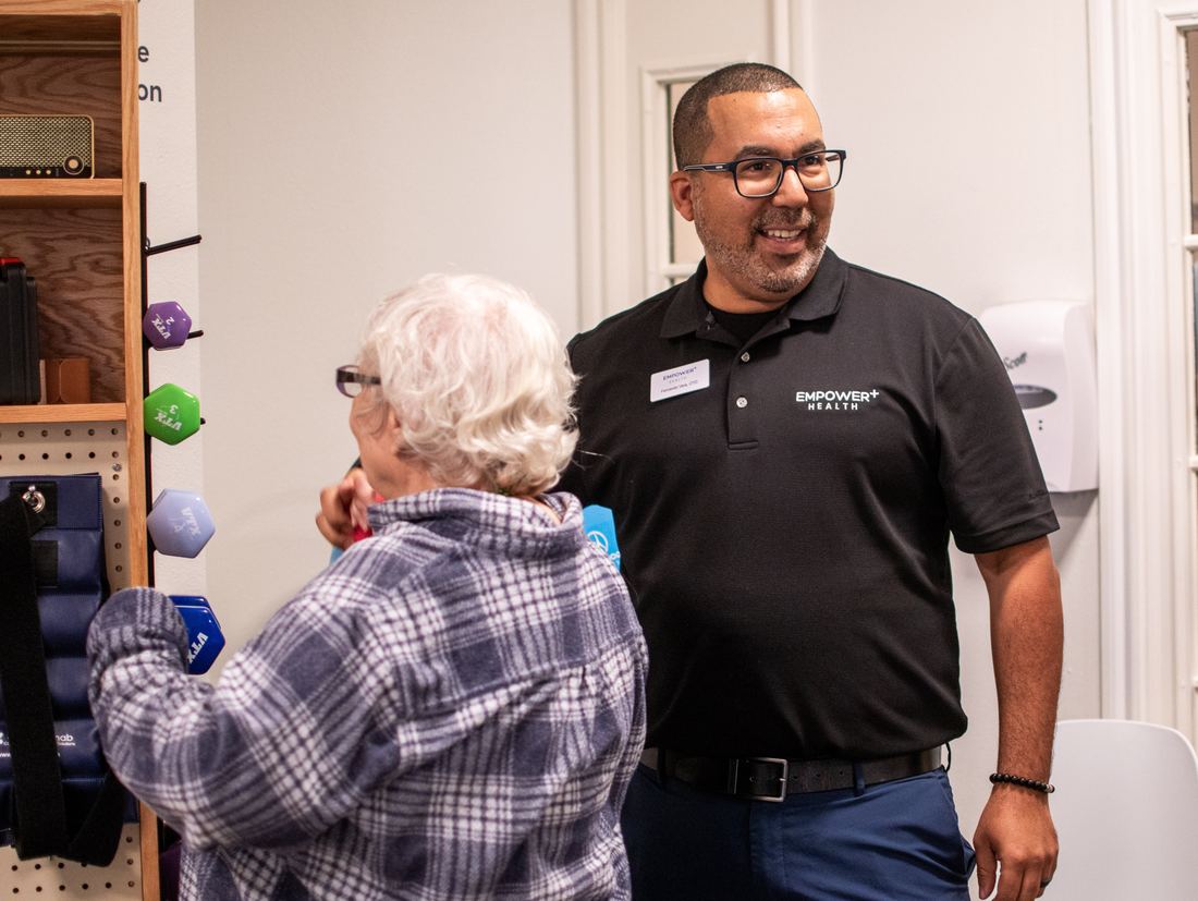 Dr. Fernando Vera at the Empower Health clinic