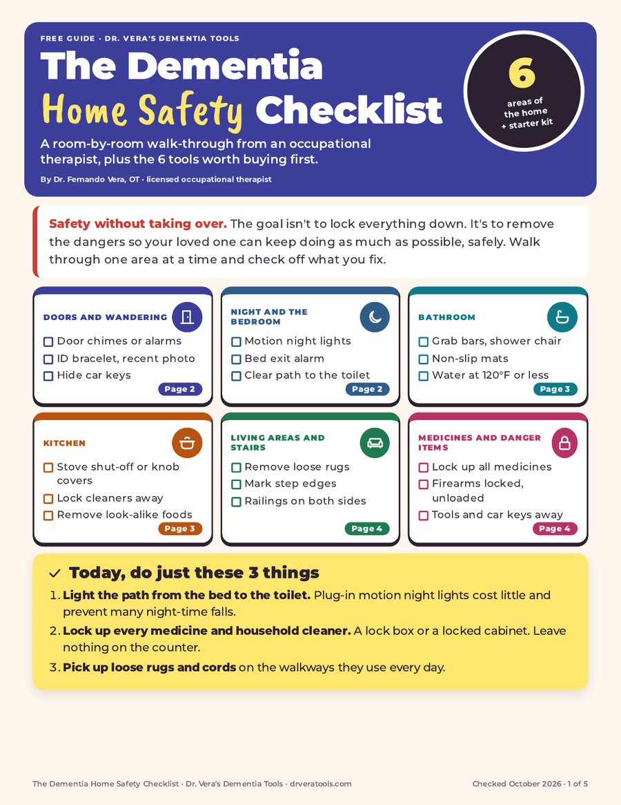 The Dementia Home Safety Checklist
